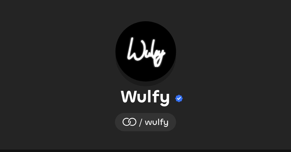 Wulfy Roxas Wulfy · solo.to