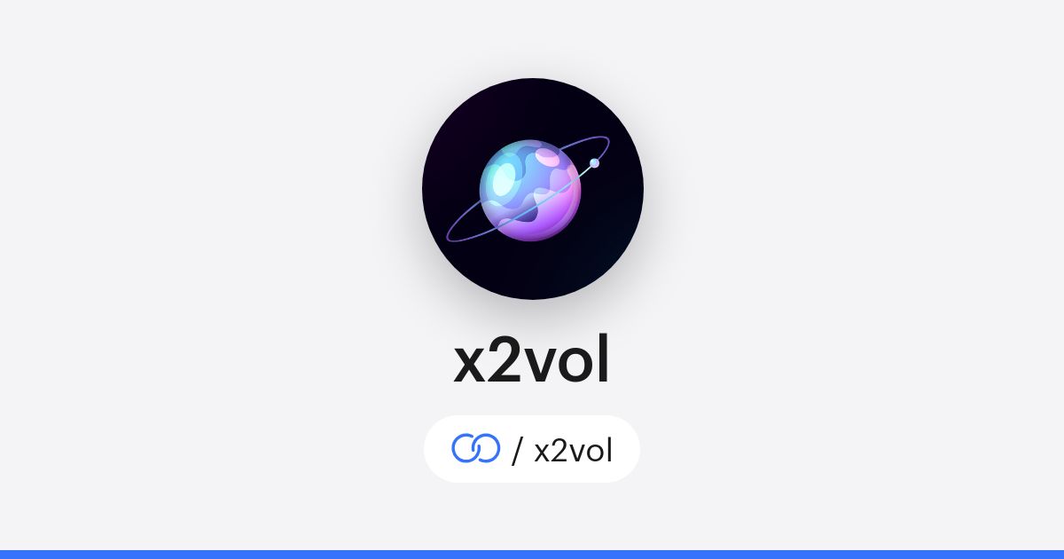 X Vol x2vol · solo.to