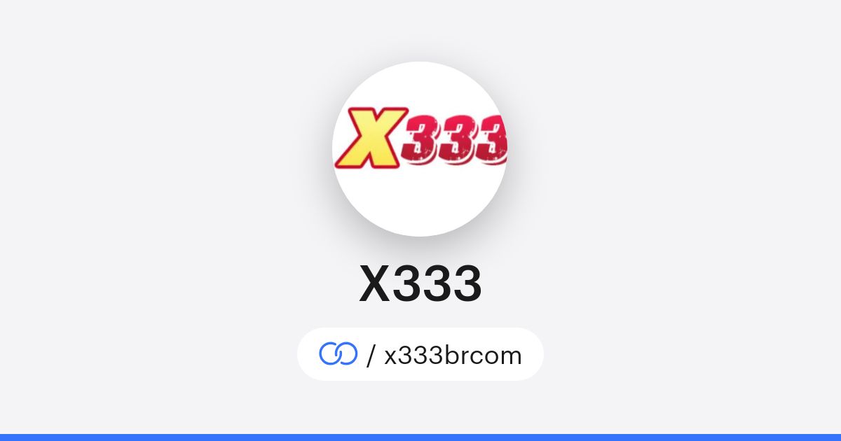 X333 (/x333brcom) · solo.to