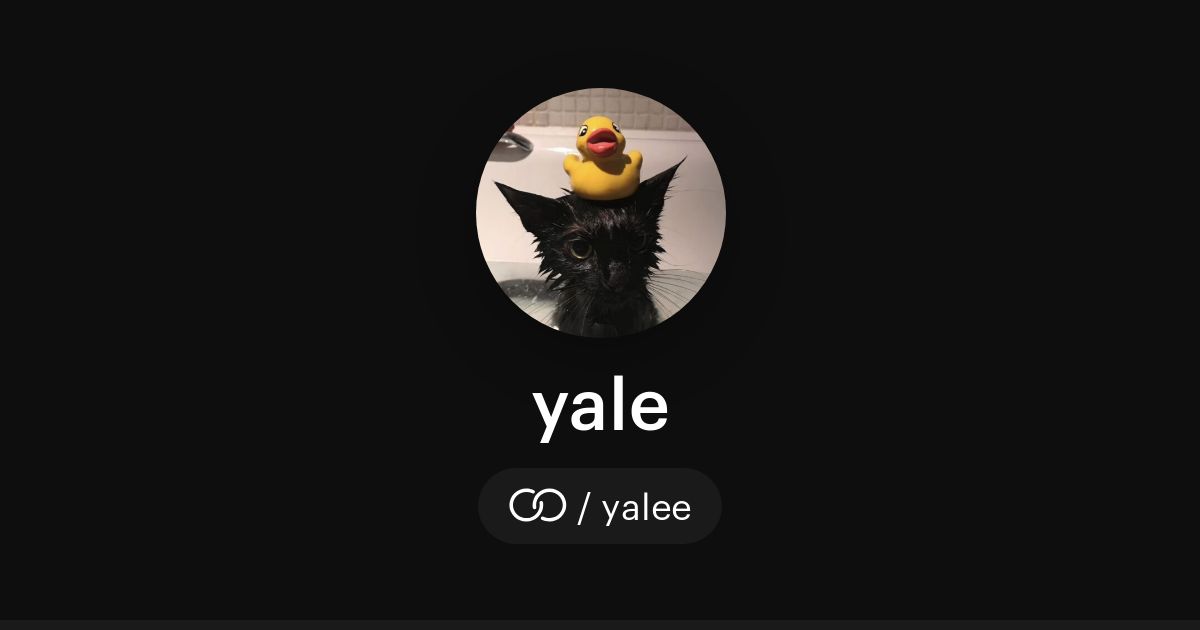 yale (/yalee) · solo.to