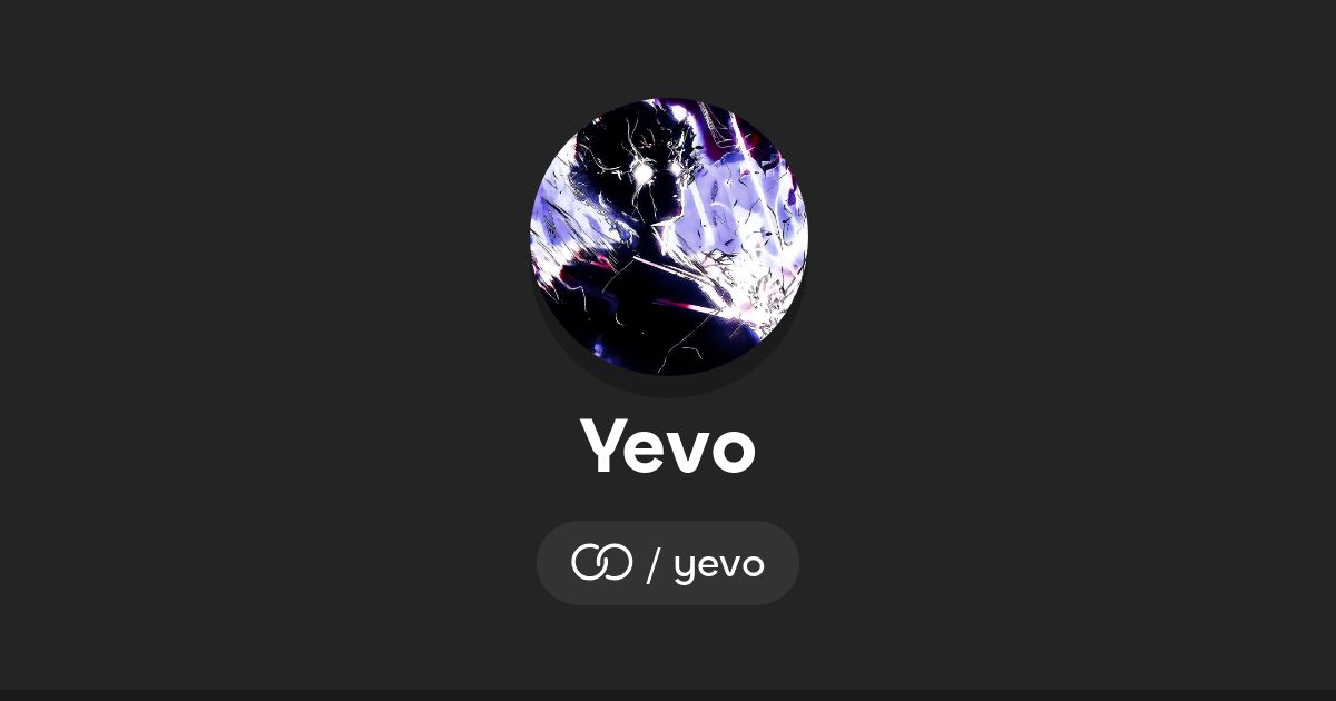Yevo Rapper Yevo · solo.to