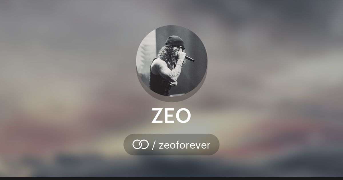 Zeo Rapper ZEO (/zeoforever) · solo.to